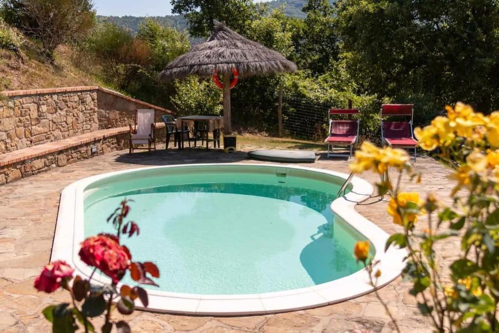 Agriturismo Con Piscina In Toscana, Tribbiano Ареццо Экстерьер фото