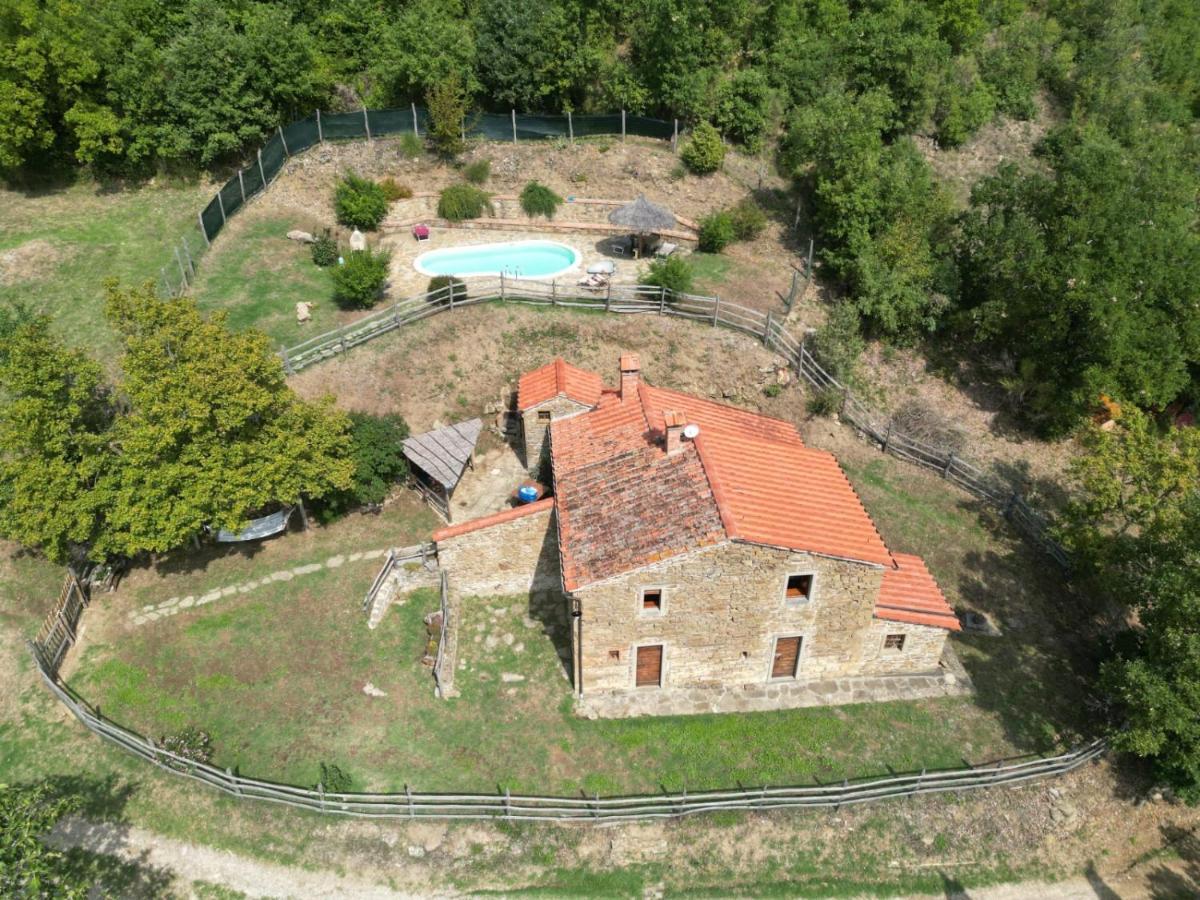 Agriturismo Con Piscina In Toscana, Tribbiano Ареццо Экстерьер фото